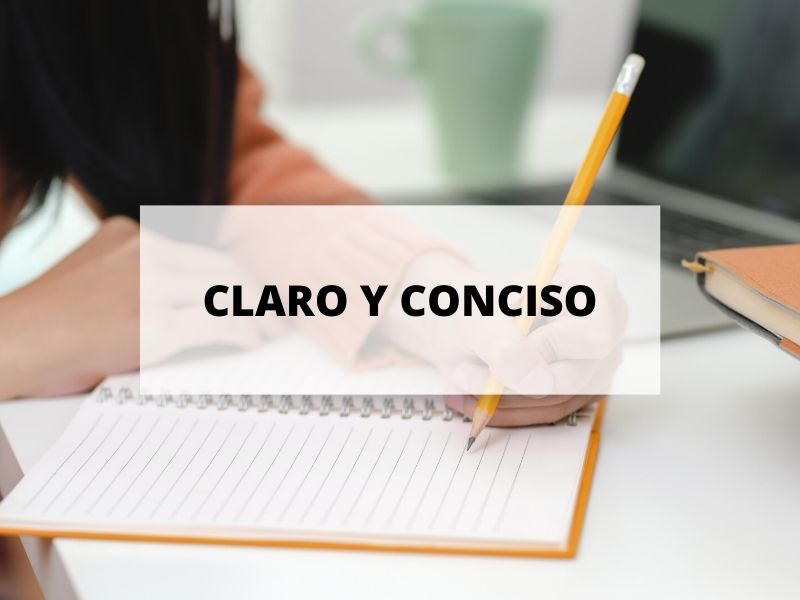 Claridad y concisión, dos aspectos fundamentales para una buena comunicación